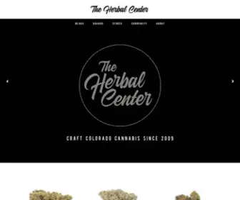 Theherbalcenter.store(Better Living Through Cannabis) Screenshot