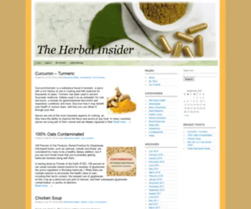 Theherbalinsider.com(This is the default server vhost) Screenshot