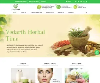 Theherbaltimes.com(Herbal Time) Screenshot