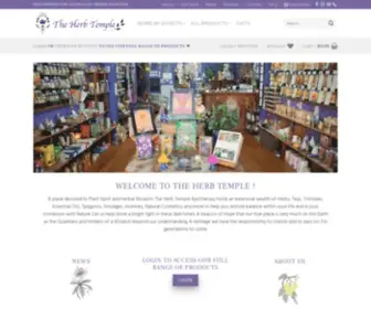 Theherbtemple.com.au(The Herb Temple) Screenshot