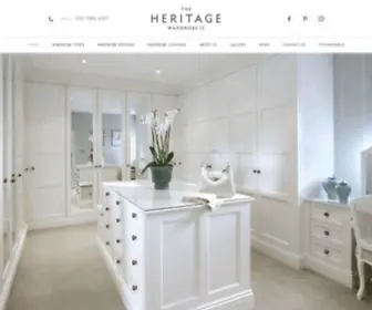 Theheritagewardrobecompany.com(The Heritage Wardrobe Company) Screenshot