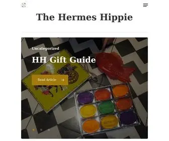 Thehermeshippie.com(Hermes Hippie) Screenshot