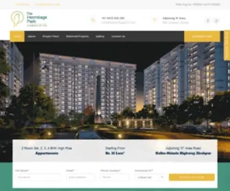 Thehermitagepark.com(Flats in Zirakpur) Screenshot