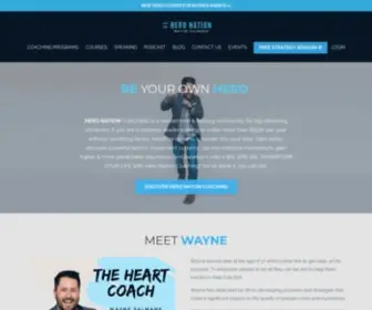 Theheronation.com(HERO NATION COACHING) Screenshot