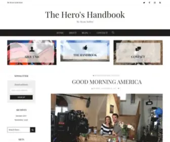 Theheroshandbook.com(By Ryan Sutter) Screenshot