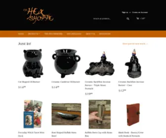 Thehexshoppe.com(The Hex Shoppe) Screenshot