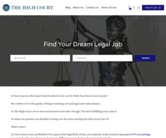 Thehighcourt.co(The High Court) Screenshot