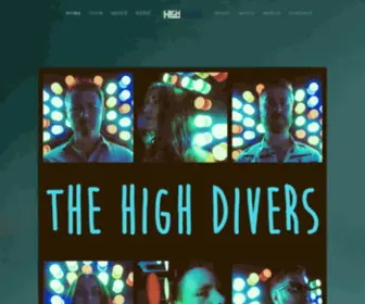 Thehighdivers.com(THE HIGH DIVERS) Screenshot