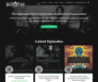 Thehighersidechats.com(The Higherside Chats) Screenshot