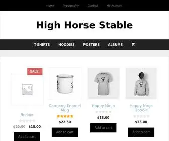 Thehighhorsestable.com(High Horse Stable) Screenshot