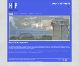 Thehighlanderproperties.com(Thehighlanderproperties) Screenshot