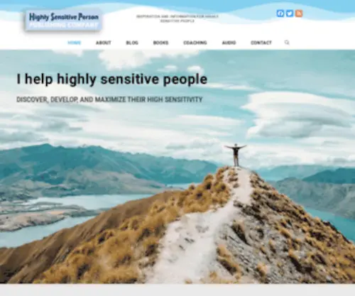 Thehighlysensitiveperson.com(Inspiration and Information for Highly Sensitive People) Screenshot
