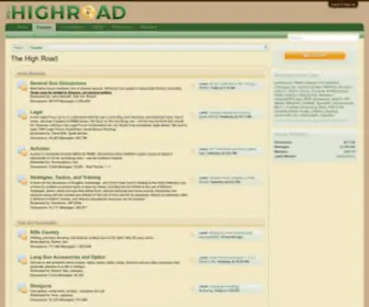 Thehighroad.org(The High Road) Screenshot