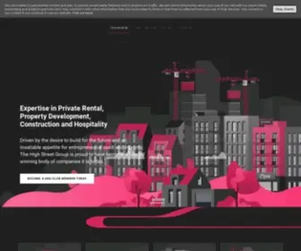Thehighstreetgroup.com(The High Street Group) Screenshot