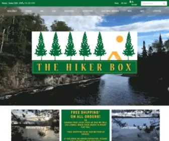 Thehikerbox.com(The Hiker Box) Screenshot