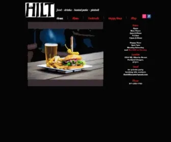 Thehiltbar.com(The Hilt) Screenshot