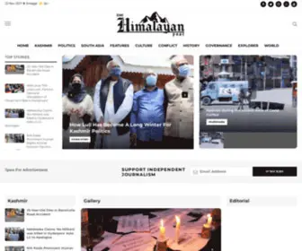 Thehimalayanpost.in(Kashmir) Screenshot