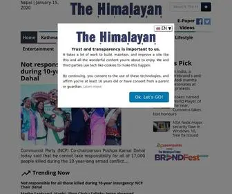 Thehimalayantimes.com(The Himalayan Times) Screenshot