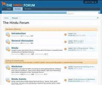 Thehinduforum.com(The Hindu Forum) Screenshot