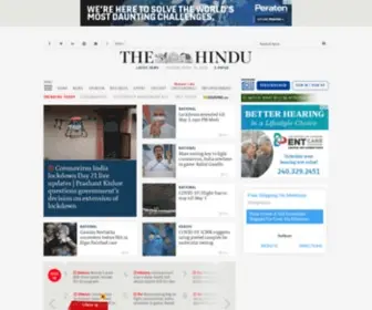 Thehindugroup.com(The Hindu) Screenshot