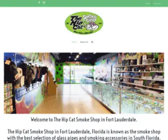 Thehipcatsmokeshop.com(Best Head Shops Near Me) Screenshot