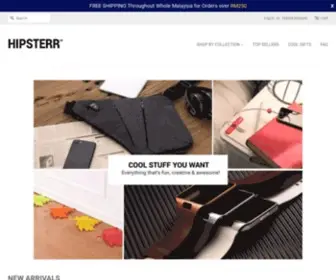 Thehipsterr.com(HIPSTERR) Screenshot