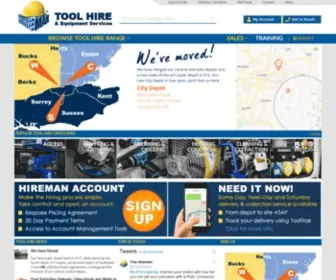 Thehireman.co.uk(The Hireman) Screenshot