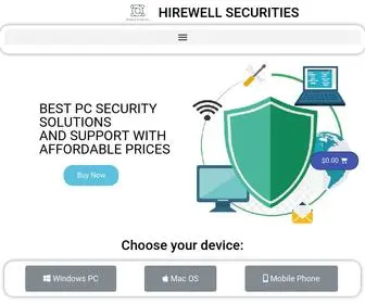 Thehirewell.us(Hirewell Securities) Screenshot