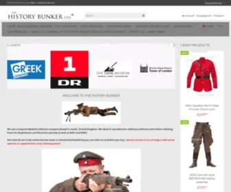 Thehistorybunker.co.uk(The History Bunker) Screenshot