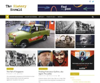 Thehistoryherald.com(The History Herald) Screenshot