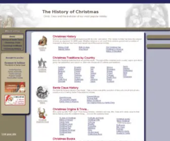 Thehistoryofchristmas.com(Christmas history) Screenshot