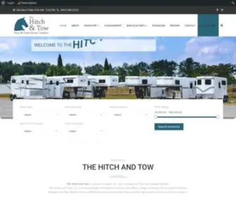 Thehitchandtow.com(New and Used Horse Trailers) Screenshot
