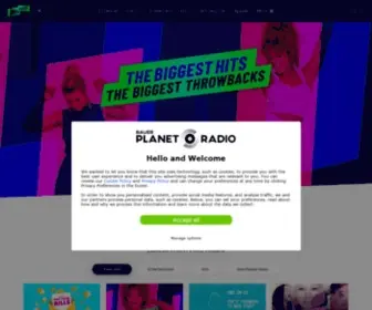 Thehitsradio.com(Hits Radio) Screenshot