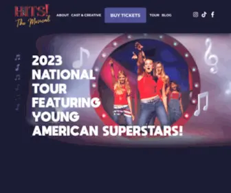 Thehitstour.com(The Musical) Screenshot