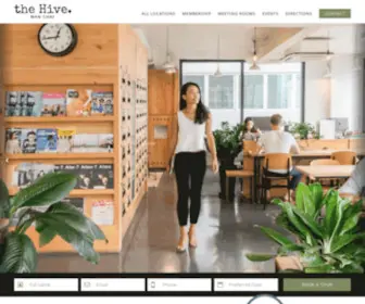 Thehive.com.hk(Flexible Offices) Screenshot