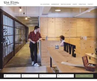 Thehivekennedytown.com.hk(Flexible Offices) Screenshot