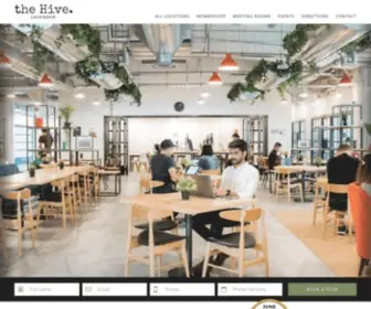 Thehivelavender.com(Flexible Offices & Coworking) Screenshot