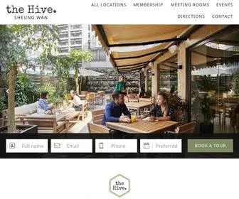 Thehivesheungwan.com.hk(Flexible Offices) Screenshot