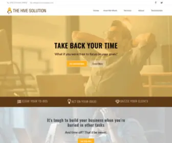 Thehivesolution.com(The Hive Solution) Screenshot