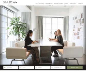 Thehivespring.com.hk(Flexible Offices) Screenshot