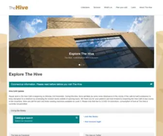 Thehiveworcester.org(The Hive) Screenshot