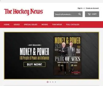 Thehockeynews.store(The Hockey News Store) Screenshot