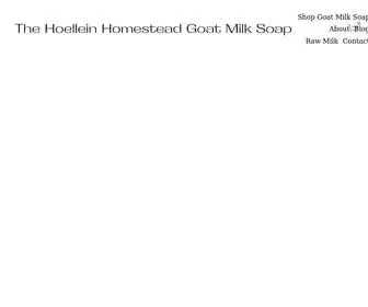 Thehoelleinhomestead.com(The Hoellein Homestead Goat Milk Soap) Screenshot