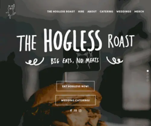Thehoglessroast.com(The Hogless Roast) Screenshot