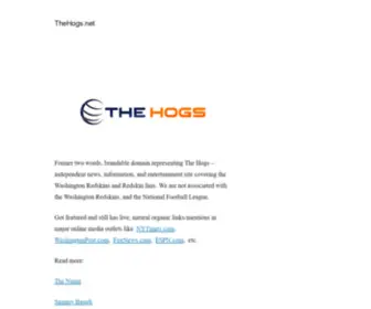 Thehogs.net(Washington Redskins) Screenshot