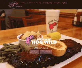 Thehogwild.com(The Original Hog Wild) Screenshot