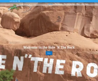 Theholeintherock.com(The Hole N" The Rock) Screenshot