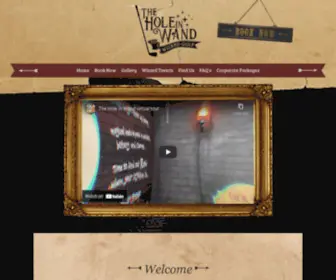 Theholeinwand.com(The Hole In Wand) Screenshot