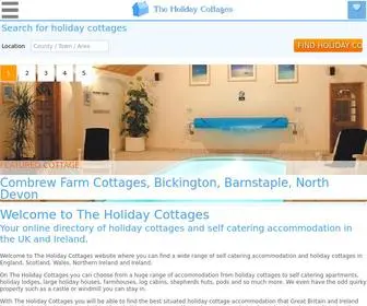 Theholidaycottages.co.uk(The Holiday Cottages) Screenshot