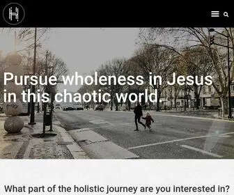 TheholisticPursuit.com(Come along the the pursuit to wholeness with Calvin & Camille) Screenshot